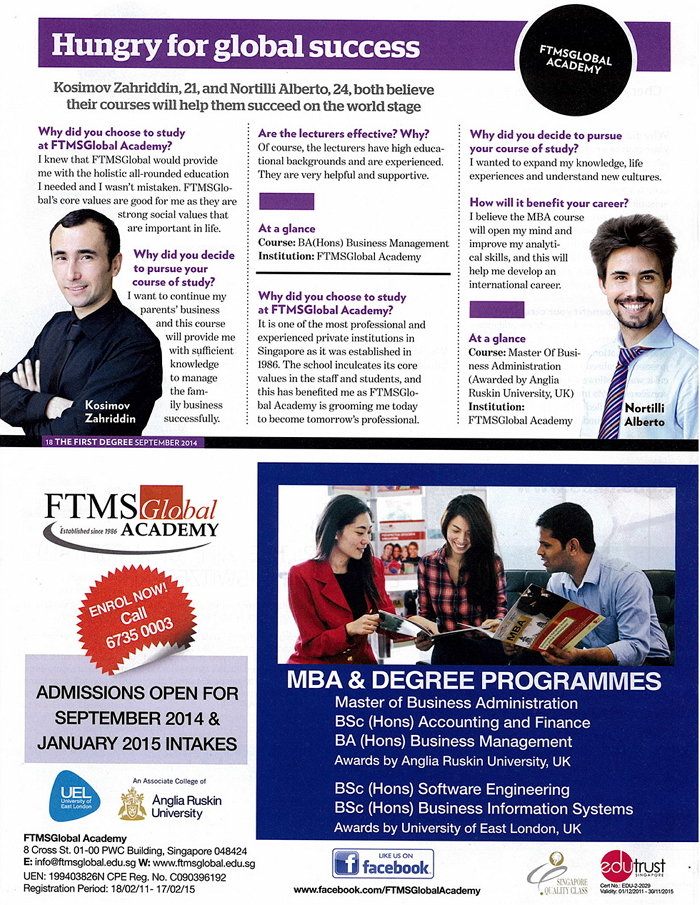 Ftmsglobal Singapore Ftmsglobal In News Media Ftmsglobal Academy